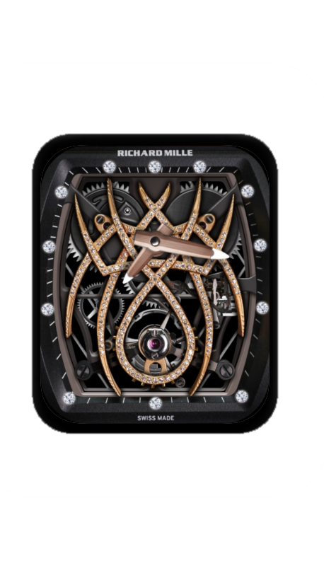 理查德米勒(RICHARD MILLE)镂空机械指针表盘