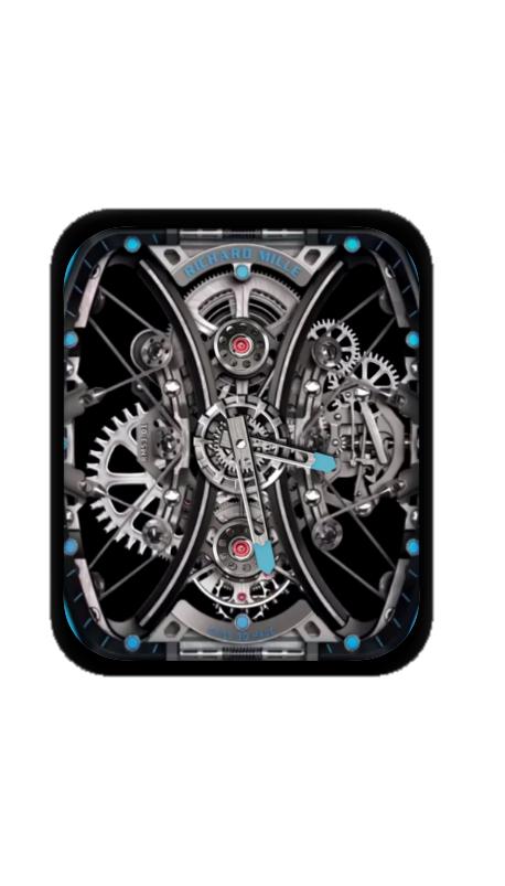 理查德米勒(RICHARD MILLE)镂空机械指针表盘