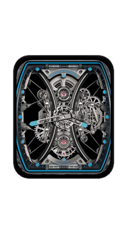 理查德米勒(RICHARD MILLE)镂空机械指针表盘