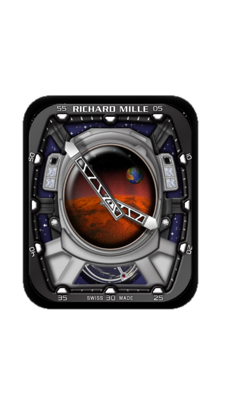 理查德米勒(RICHARD MILLE)镂空机械指针表盘