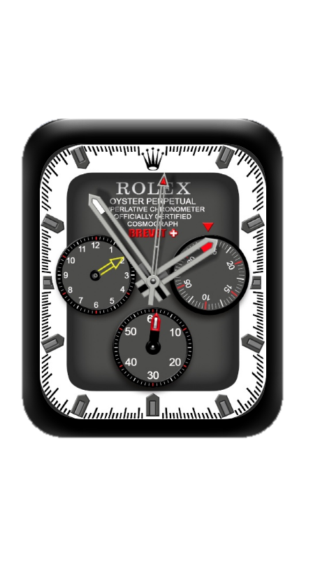 白色ROLEX劳力士指针表盘