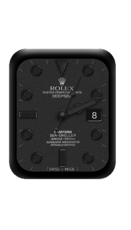 黑色ROLEX劳力士指针表盘