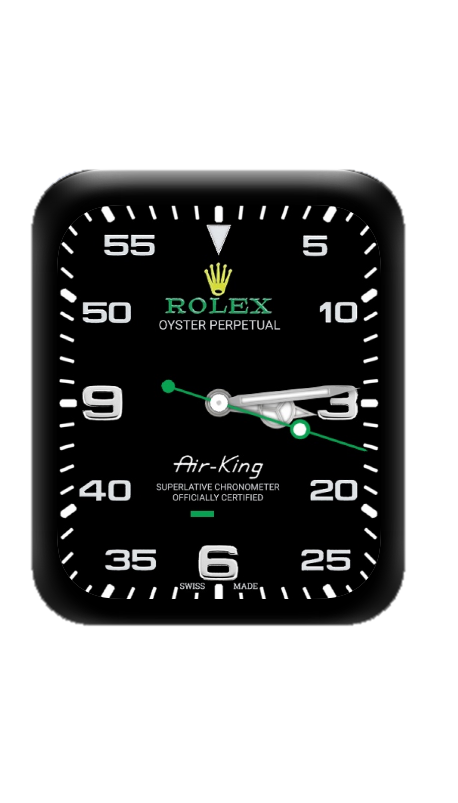 ROLEX劳力士AIR KING数字指针表盘