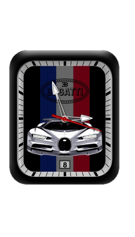 布加迪汽车指针表盘