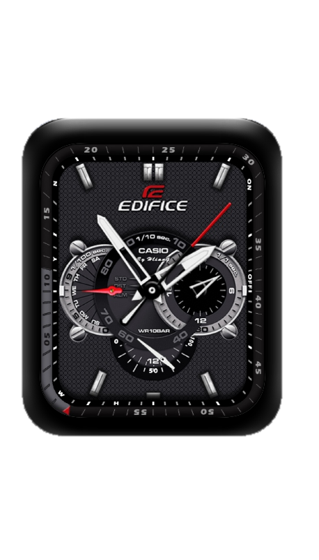 CASIO卡西欧EDIFICE数字指针表盘