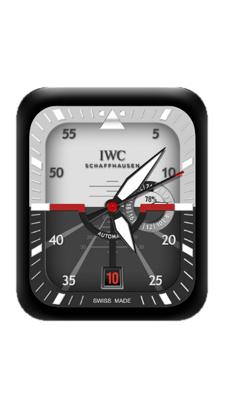 IWC万国指针数字表盘