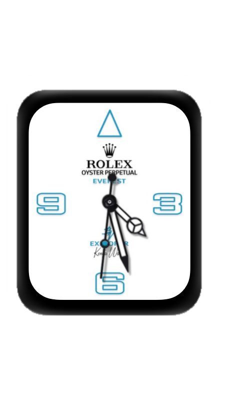 ROLEX劳力士数字指针白色表盘