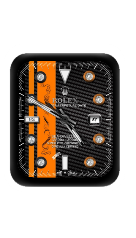 ROLEX劳力士数字指针黑色表盘