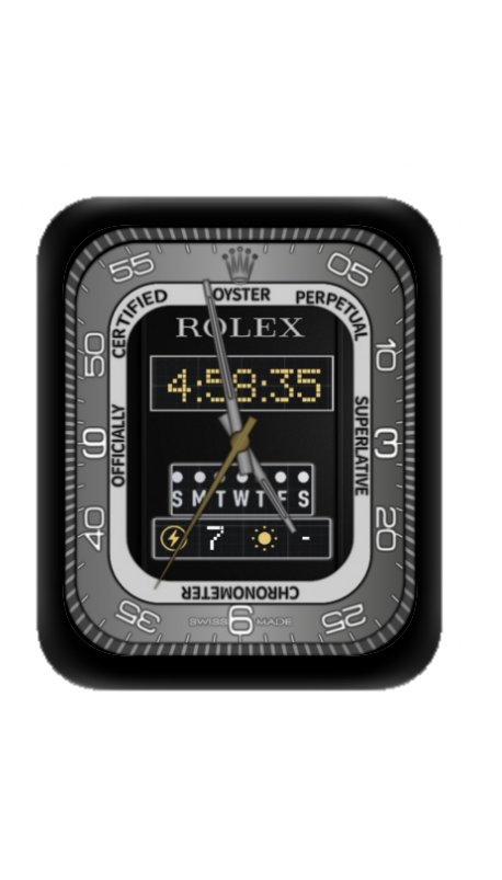 ROLEX劳力士数字指针表盘