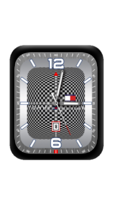 Tommy Hilfiger简约马赛克数字指针表盘