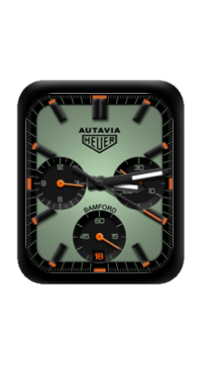 TAG HEUER泰格豪雅数字指针表盘