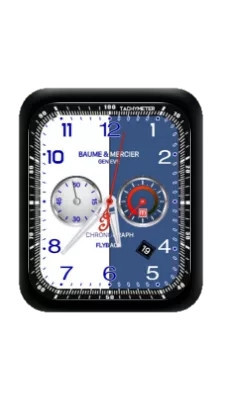 BAUME&MERCIER名士数字指针表盘