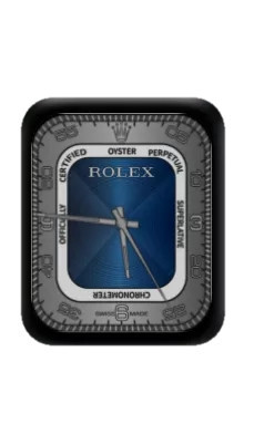 ROLEX劳力士数字指针蓝色表盘