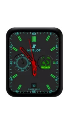 HUBLOT宇舶动态数字指针黑色表盘