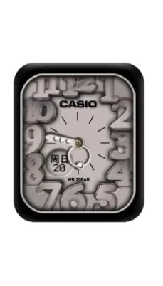 CASIO卡西欧数字指针表盘