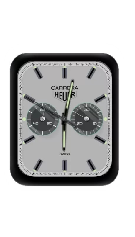 TAG Heuer泰格豪雅 数字指针表盘