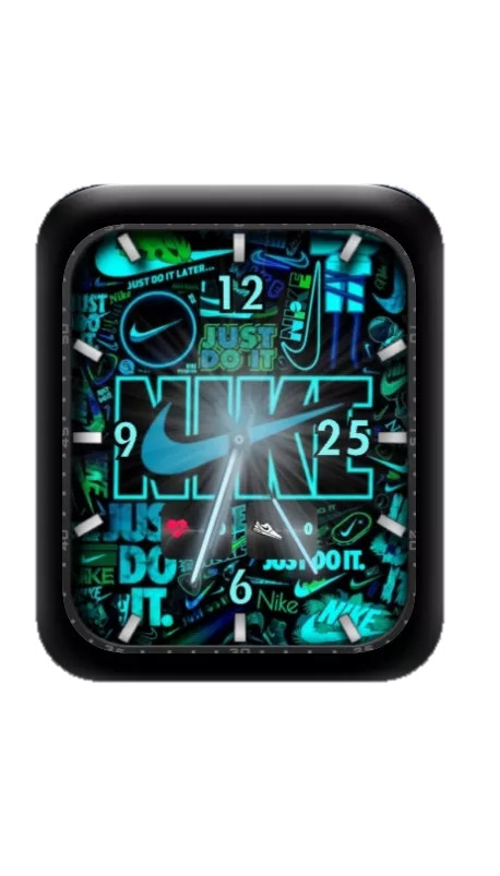 NIKE耐克涂鸦数字指针表盘