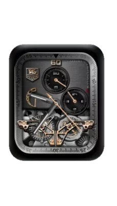 Tag Heuer泰格豪雅机械数字指针表盘