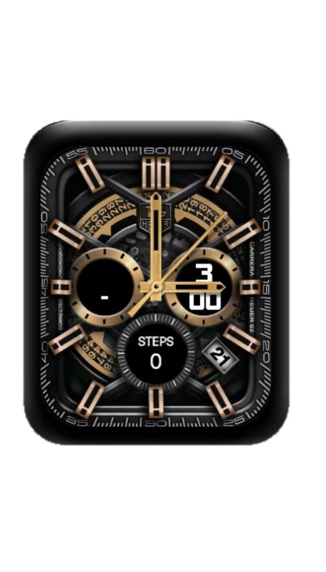 Tag Heuer泰格豪雅机械数字指针表盘