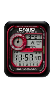 CASIO卡西欧数字表盘