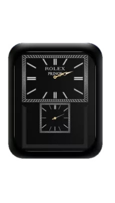 ROLEX劳力士黑色数字指针表盘