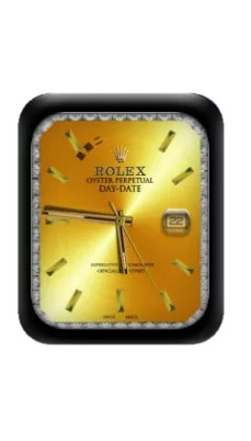 ROLEX劳力士数字指针金色钻石表盘