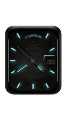 ROLEX劳力士荧光指针黑色表盘