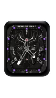 RICHARD MILLE理查德米勒指针黑豹表盘