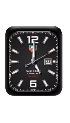 TAG Heuer泰格豪雅数字指针黑色表盘