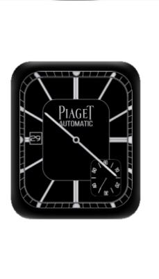 PIAGET伯爵数字指针表盘