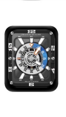 FRANCK MULLER法兰克穆勒数字指针表盘
