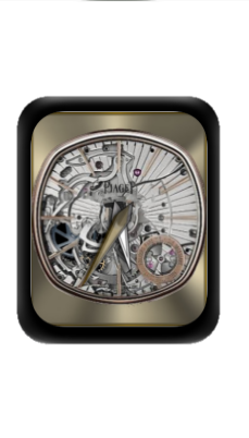 伯爵PIAGET机械指针表盘