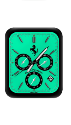 Girard Perregaux芝柏法拉利机械数字指针表盘