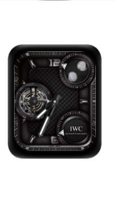 IWC万国数字指针机械表盘