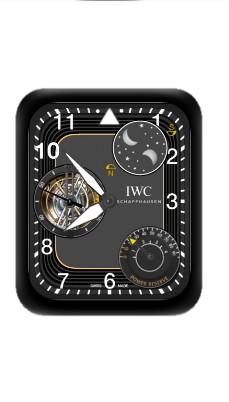 IWC万国数字指针机械表盘