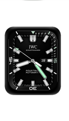 IWC万国数字指针机械表盘