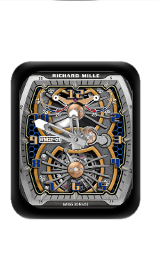 RICHARD MILLE理查德机械数字指针表盘