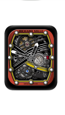 RICHARD MILLE理查德机械数字指针表盘