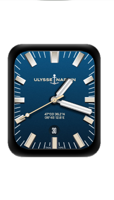 Ulysse Nardin雅典表数字指针表盘