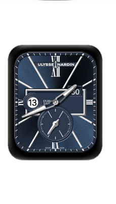 Ulysse Nardin雅典表数字指针表盘