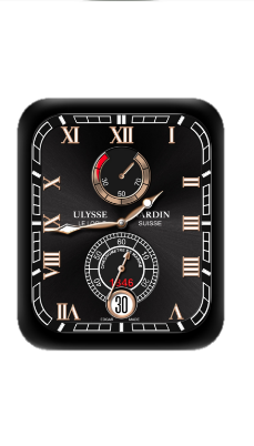 Ulysse Nardin雅典表数字指针表盘