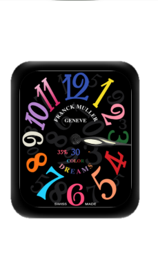 FRANCK MULLER法兰克穆勒数字指针表盘