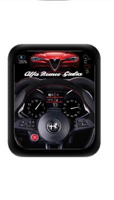 阿尔法·罗密欧数字表盘