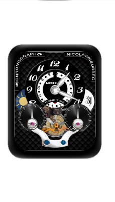 万宝龙Montblanc 数字指针表盘