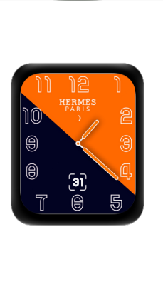 HERMES爱马仕数字指针表盘