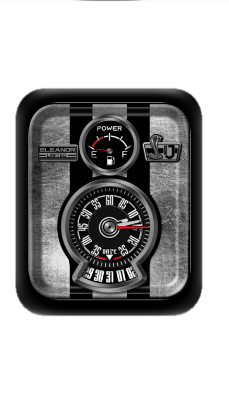 野马眼镜蛇数字指针表盘