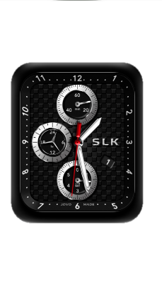 数字指针黑色表盘