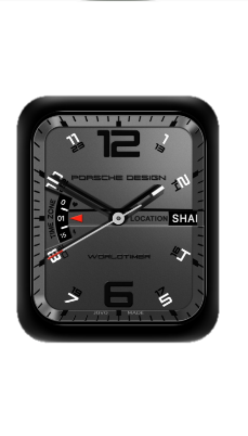 PORSCHE DESIGN保时捷数字指针表盘