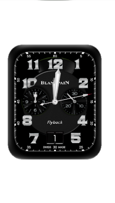 宝珀Blancpain数字指针表盘