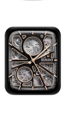 RADO雷达指针机械表盘